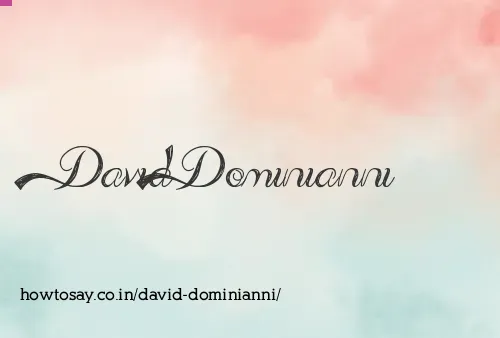 David Dominianni