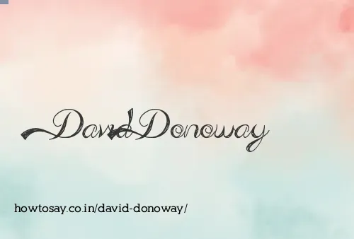 David Donoway