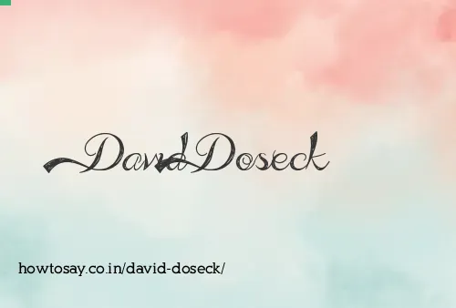 David Doseck