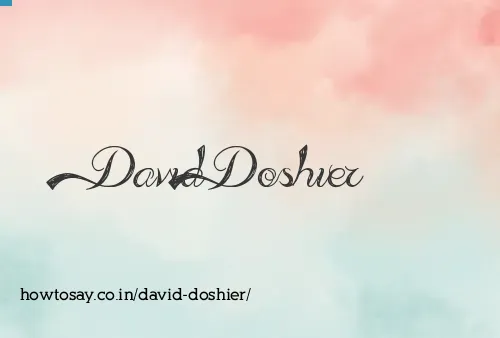 David Doshier