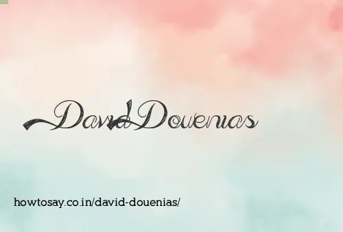 David Douenias