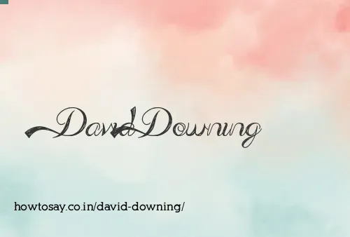 David Downing