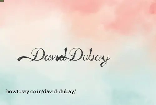 David Dubay
