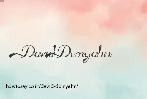 David Dumyahn