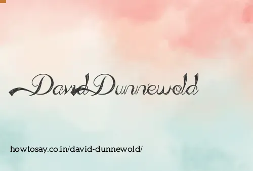 David Dunnewold