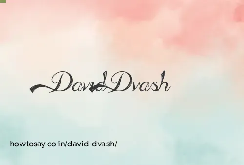David Dvash