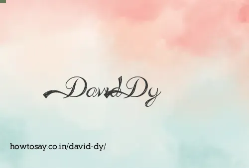 David Dy