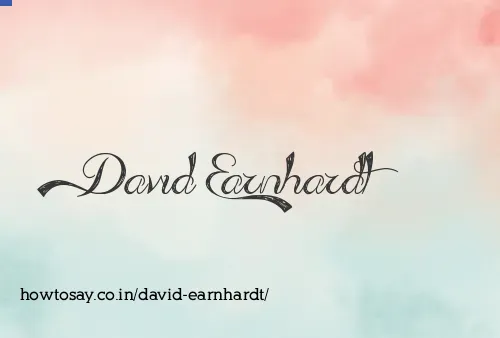 David Earnhardt