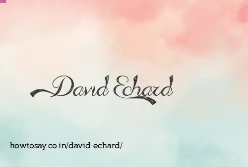 David Echard