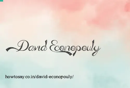 David Econopouly