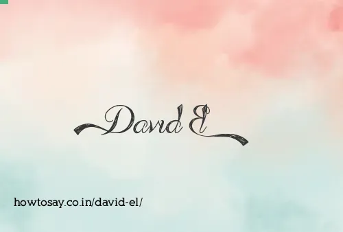 David El