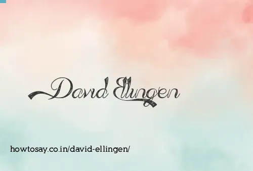 David Ellingen