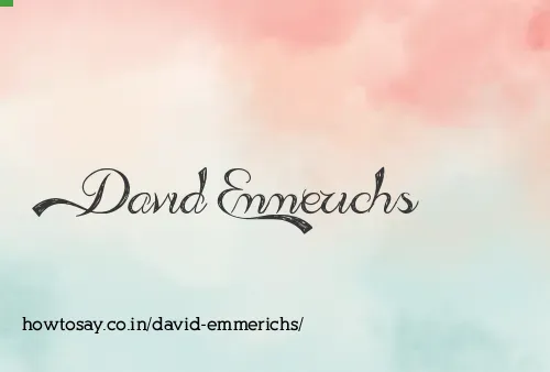 David Emmerichs