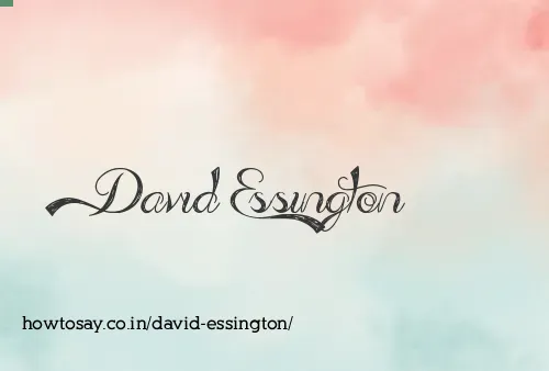 David Essington