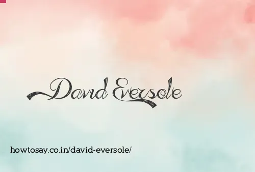 David Eversole
