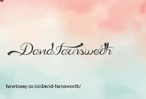 David Farnsworth