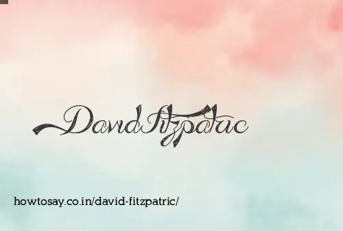 David Fitzpatric