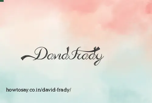 David Frady