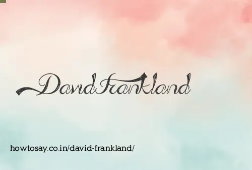 David Frankland