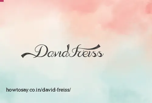 David Freiss