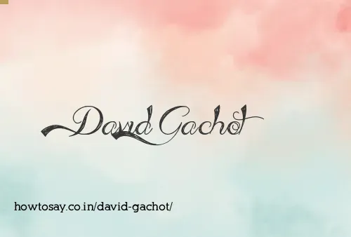 David Gachot