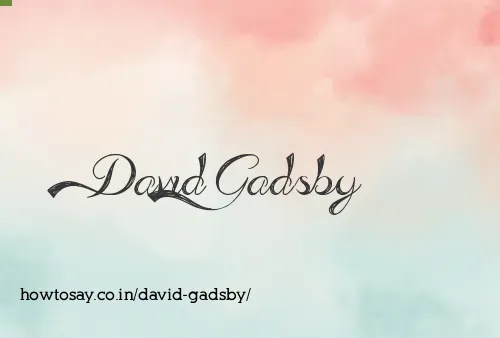 David Gadsby