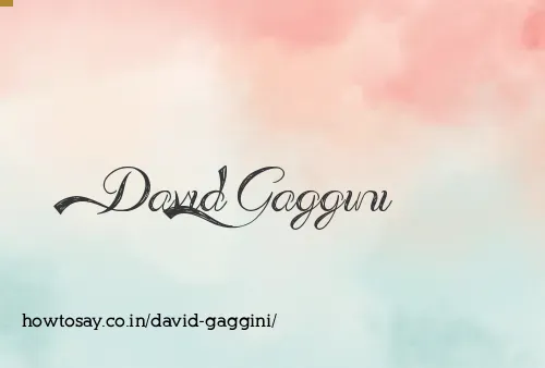 David Gaggini
