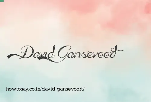 David Gansevoort