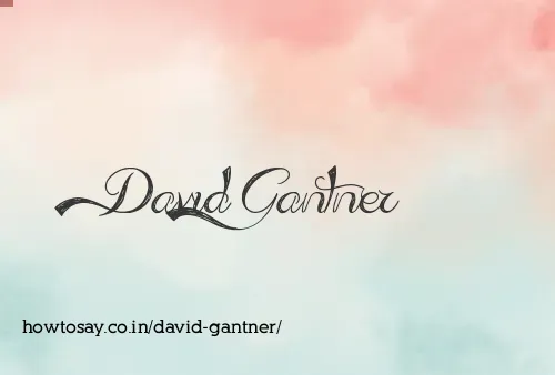 David Gantner