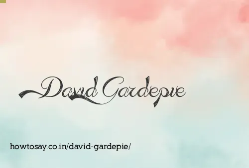 David Gardepie