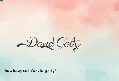 David Garty