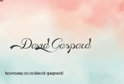 David Gaspard