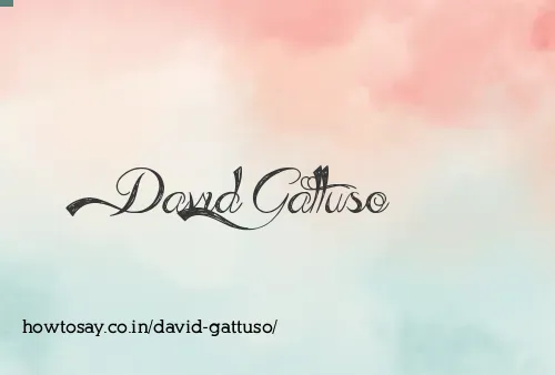 David Gattuso