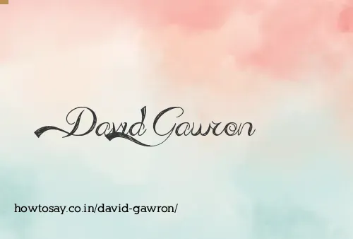David Gawron