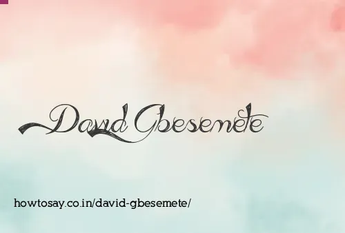 David Gbesemete