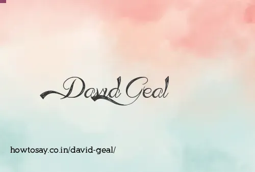 David Geal