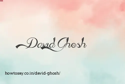 David Ghosh