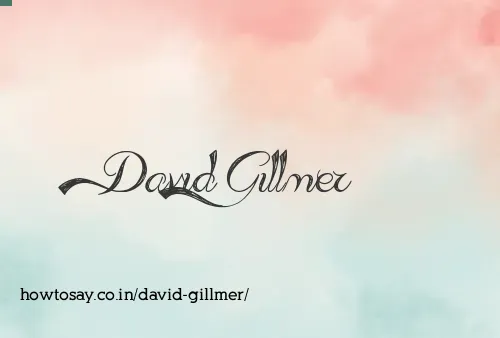 David Gillmer