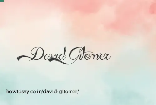 David Gitomer
