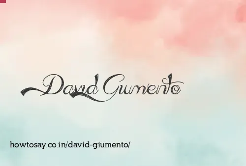 David Giumento