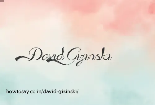 David Gizinski