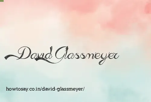 David Glassmeyer