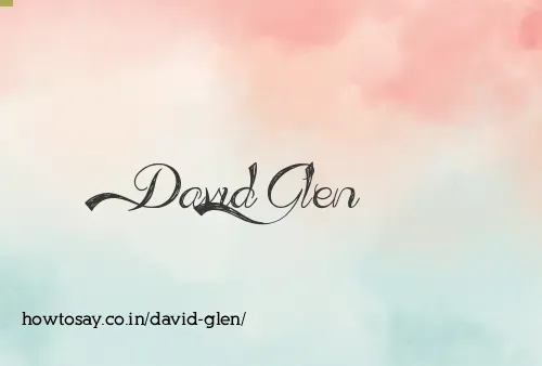 David Glen