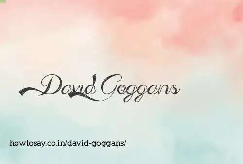 David Goggans