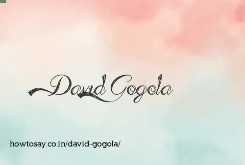 David Gogola