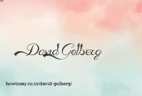 David Golberg