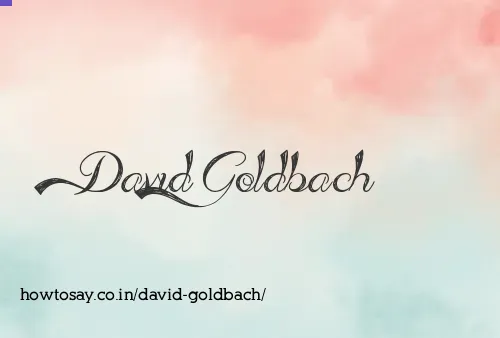 David Goldbach