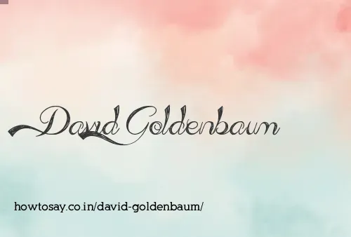 David Goldenbaum