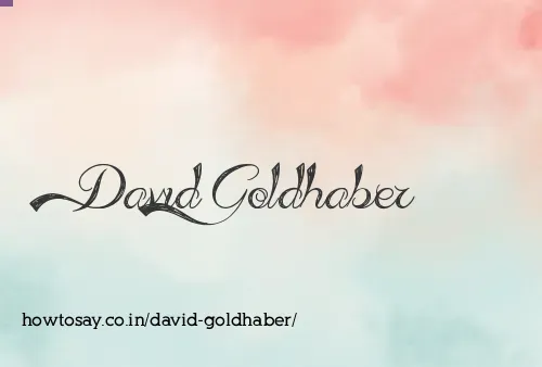 David Goldhaber
