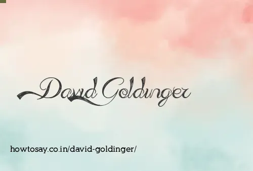 David Goldinger